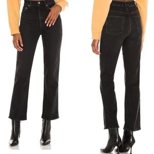 AGOLDE PinchWaist High Rise Kick Flare Denim